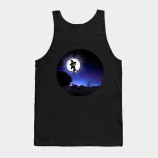 Little Witch Full Moon Night Tank Top